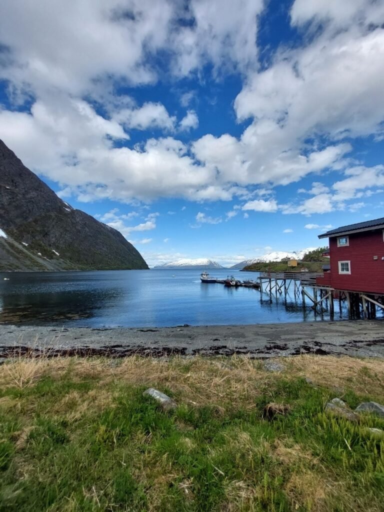 pueblo Koppangen en Noruega