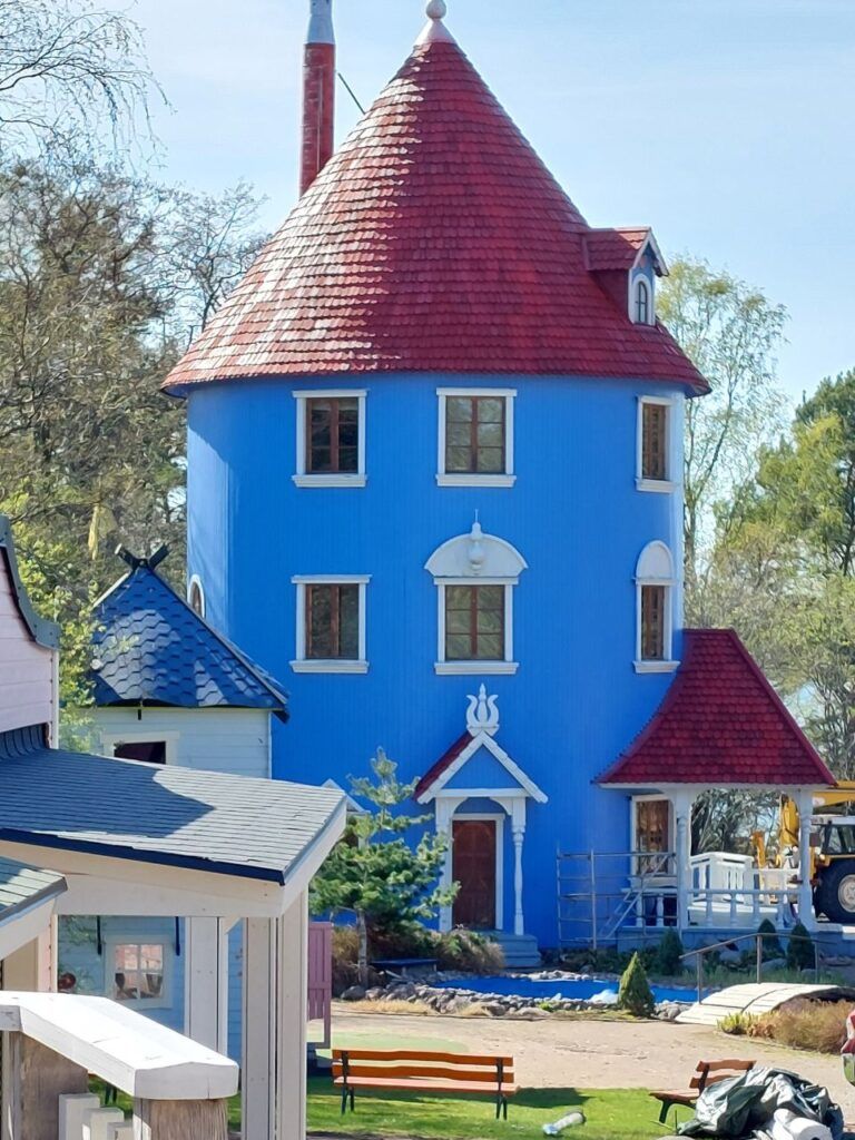 Casita de los moomins en Naantali, Finlandia
