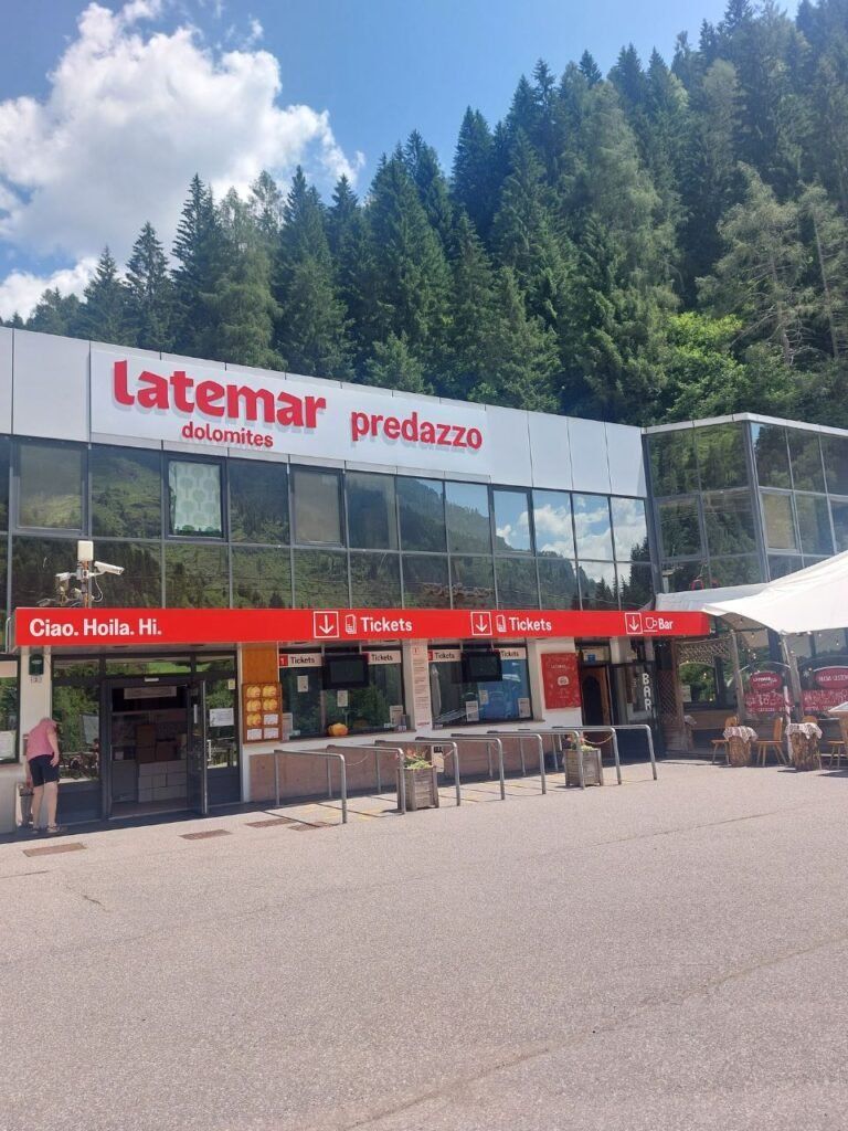 Latemar predazzo estacion