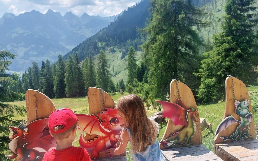 La Foresta dei Draghi: La mejor ruta familiar en Dolomitas con niños
