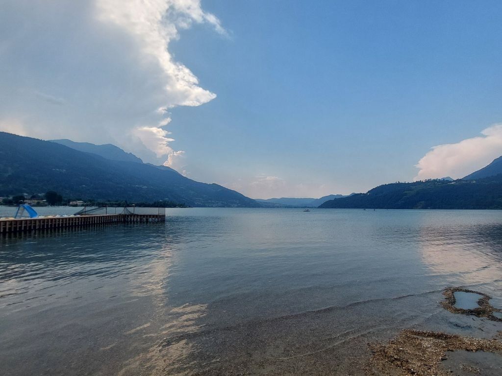 vista a Lago di Caldonazzo en Italia