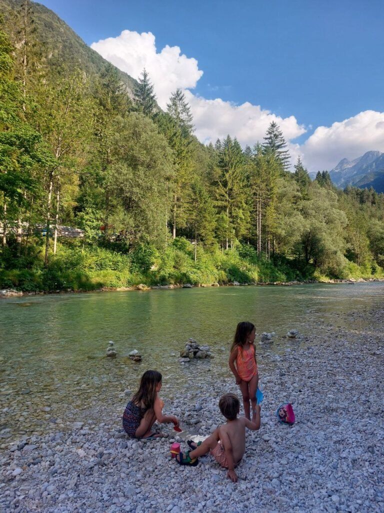 Rio Soca Eslovenia 
